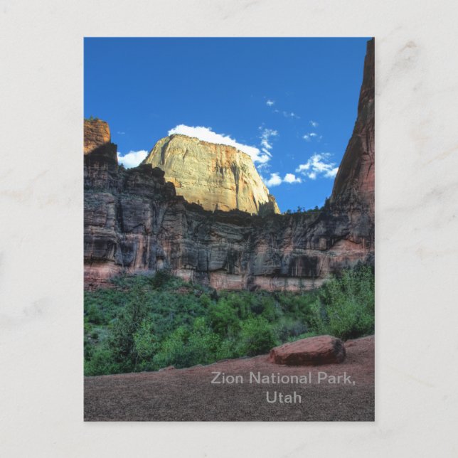 Zion National Park Postcard Postkarte (Vorderseite)