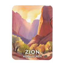 Zion National Park | Reise Aquarell