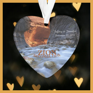 Zion National Park, The Narrows, Individueller Wei Ornament