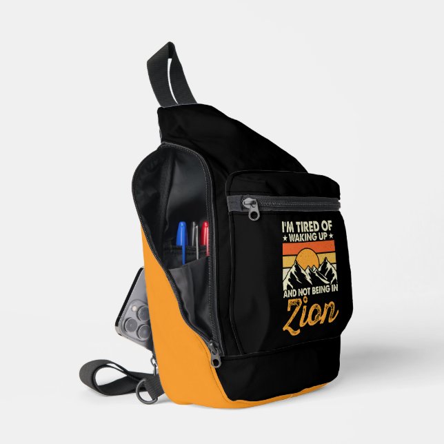 Zion National Park Trails Crossbody Bag (Offen)