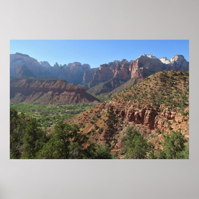 Zion National Park USA Poster (Vorne)