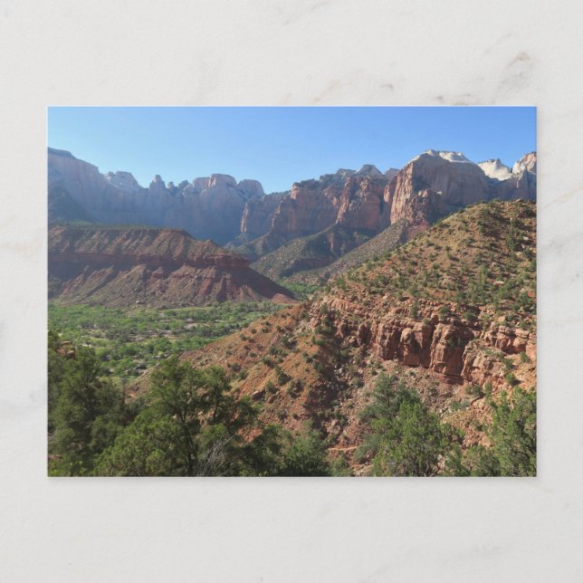 Zion National Park USA Postkarte (Vorderseite)