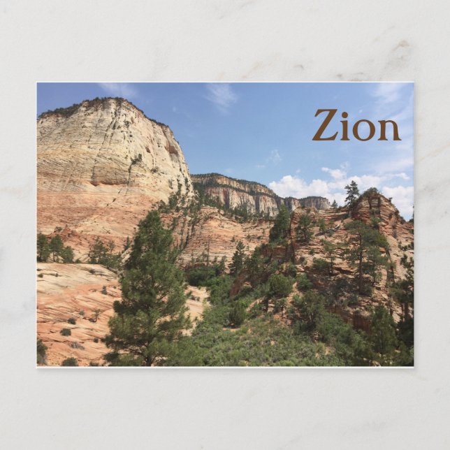 Zion National Park USA Postkarte (Vorderseite)