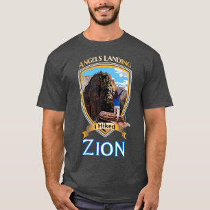 Zion National Park Utah I Hiked Angels Landings T-Shirt