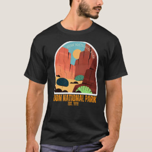 Zion National Park Utah Staat Souvenir Premium T-Shirt
