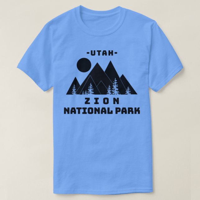 Zion National Park Utah T-Shirt (Design vorne)