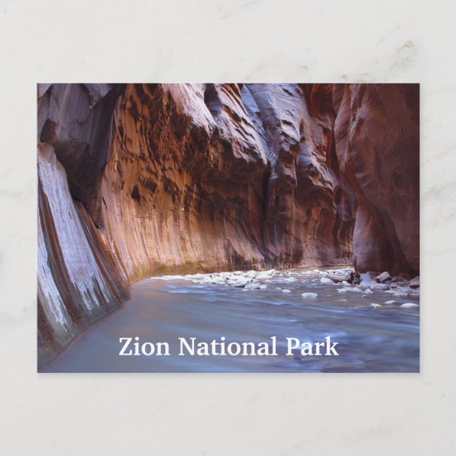 Zion National Park Utah Travel Postkarten (Vorderseite)