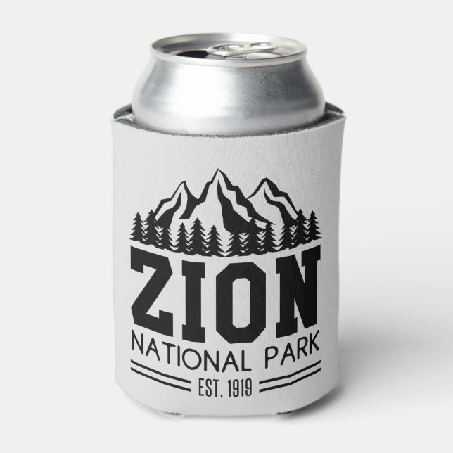 Zion National Park Utah USA Outdoor Wandern Dosenkühler (Kanne Vorderseite)