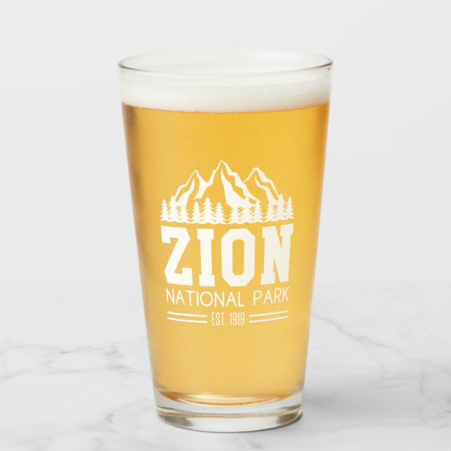 Zion National Park Utah USA Outdoor Wandern Glas (Vorne (Gefüllt))