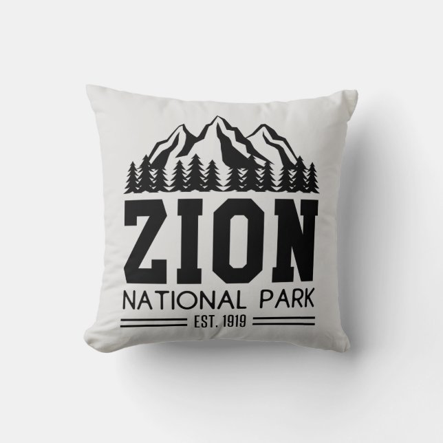 Zion National Park Utah USA Outdoor Wandern Kissen (Vorderseite)