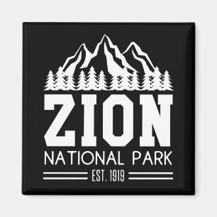 Zion National Park Utah USA Outdoor Wandern Magnet