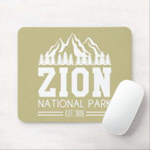 Zion National Park Utah USA Outdoor Wandern Mousepad