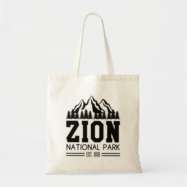 Zion National Park Utah USA Outdoor Wandern Tragetasche (Vorne)