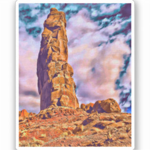 Zion National Park Vinyl Sticker