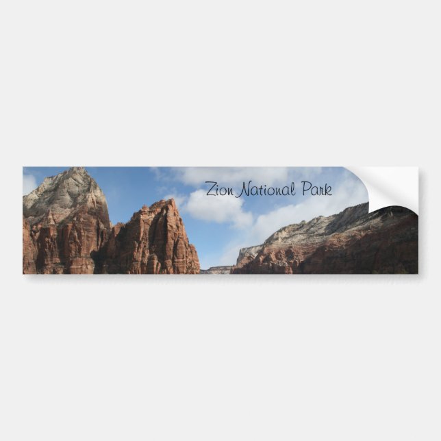Zion Nationalpark-Autoaufkleber Autoaufkleber (Vorne)
