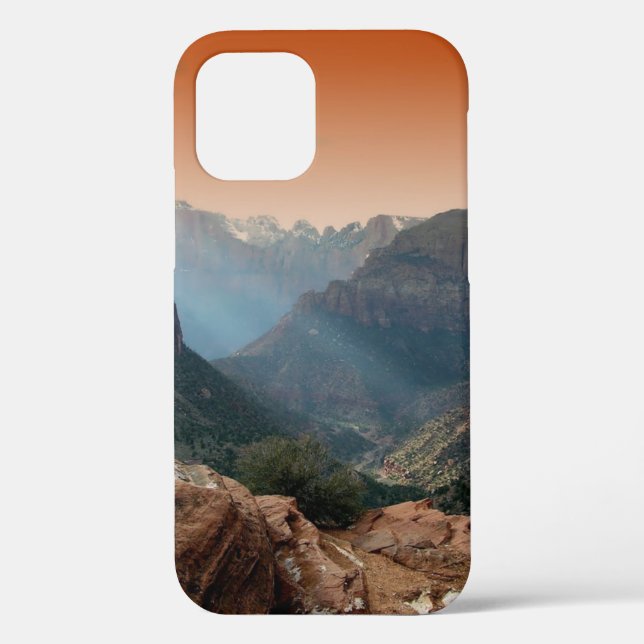Zion Nationalpark Berge Landschaft Case-Mate iPhone Hülle (Rückseite)