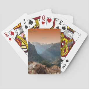 Zion-Nationalpark Berge Landschaft Spielkarten