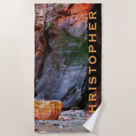 Zion Nationalpark das Enge-Badetuch Strandtuch