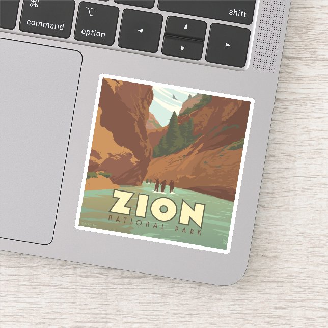 Zion-Nationalpark | Die Pfeile Aufkleber (Detail)