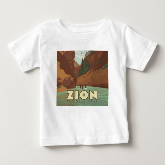 Zion-Nationalpark | Die Pfeile Baby T-shirt (Vorderseite)