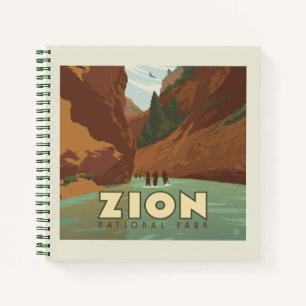 Zion-Nationalpark Die Pfeile Notizbuch