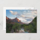 Zion Nationalpark - die Wächterpostkarte Postkarte (Vorne/Hinten)
