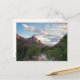 Zion Nationalpark - die Wächterpostkarte Postkarte (Vorderseite/Rückseite Beispiel)