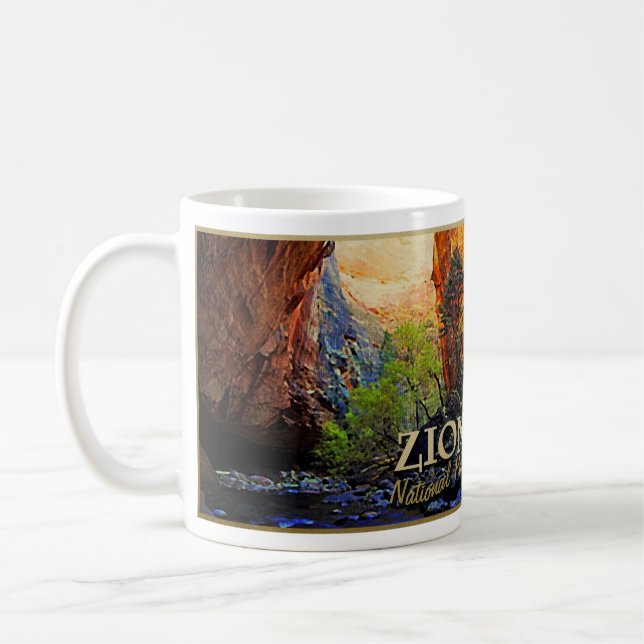 Zion-Nationalpark Kaffeetasse (Links)