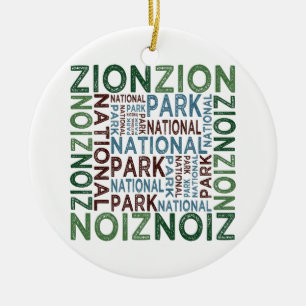 Zion Nationalpark Keramikornament