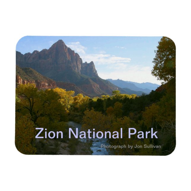 Zion-Nationalpark Magnet (Horizontal)
