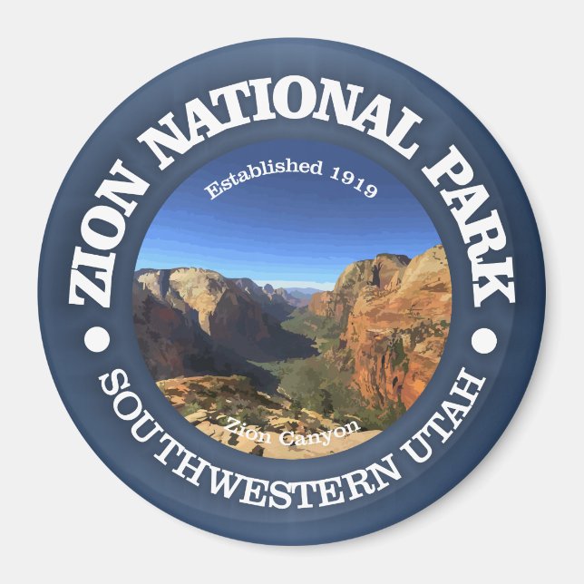 Zion-Nationalpark Magnet (Vorne)