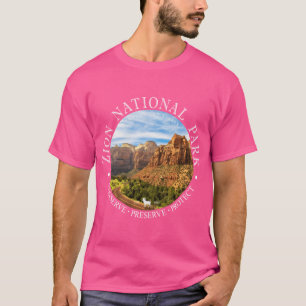 Zion Nationalpark Naturschutz Utah Naturschutzgebi T-Shirt
