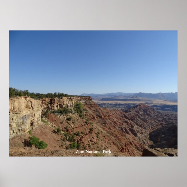 Zion-Nationalpark Poster (Vorne)