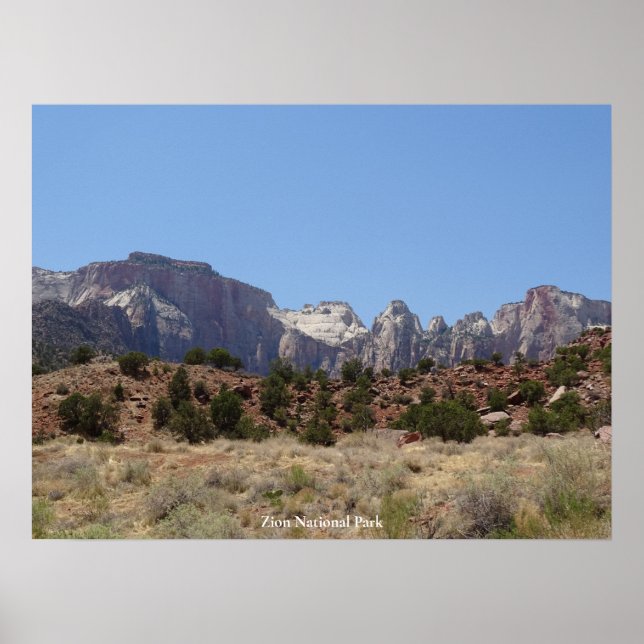 Zion-Nationalpark Poster (Vorne)