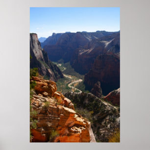 zion Nationalpark Poster