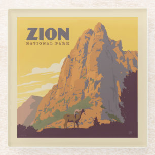 Zion-Nationalpark   Ram Glasuntersetzer