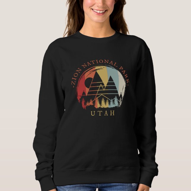 Zion-Nationalpark Sweatshirt (Vorderseite)