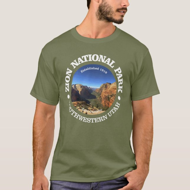 Zion-Nationalpark T-Shirt (Vorderseite)