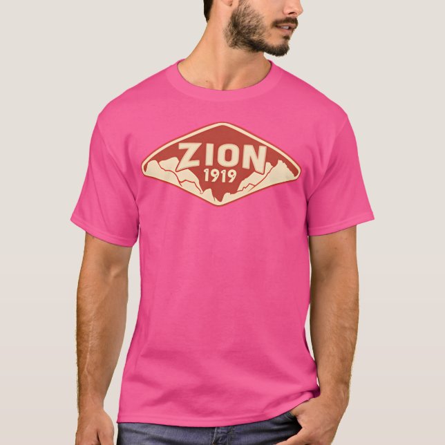 Zion-Nationalpark T-Shirt (Vorderseite)