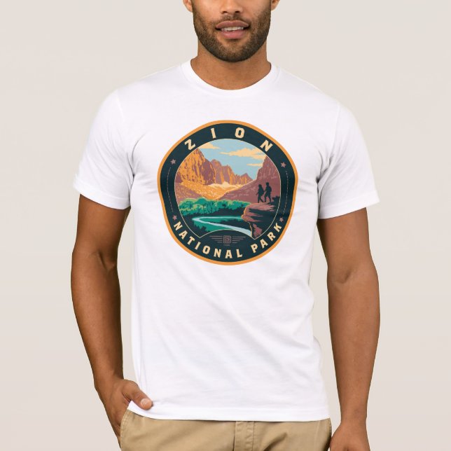 Zion-Nationalpark T-Shirt (Vorderseite)