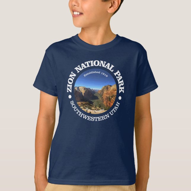 Zion-Nationalpark T-Shirt (Vorderseite)