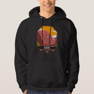 Zion Nationalpark Utah Vintage Hoodie