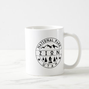 Zion Nationalpark Utah Wanderer Natur Wandern Outd Kaffeetasse