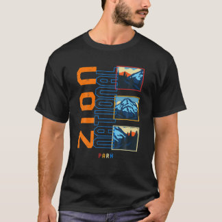 Zion Nationalpark Wildnis Parco Civico-Ciani T-Shirt
