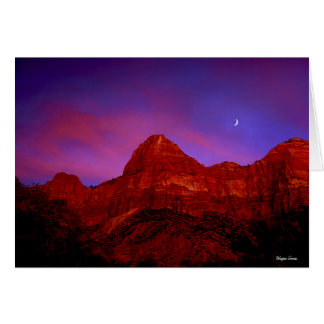 Zion Ridge at Twilight - Zion National Park, Utah