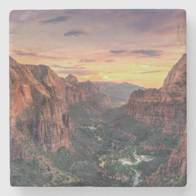 Zion Schlucht-Nationalpark Steinuntersetzer (Vorderseite)