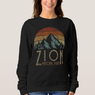 Zion Utah Beehive State Nationalparks Mighty 5 Re Sweatshirt
