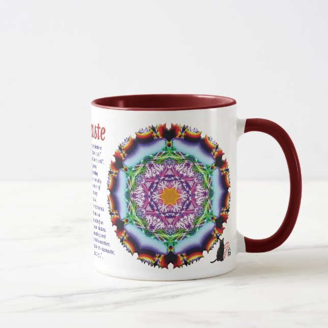 Zionesque Namaste Mug (Droite)