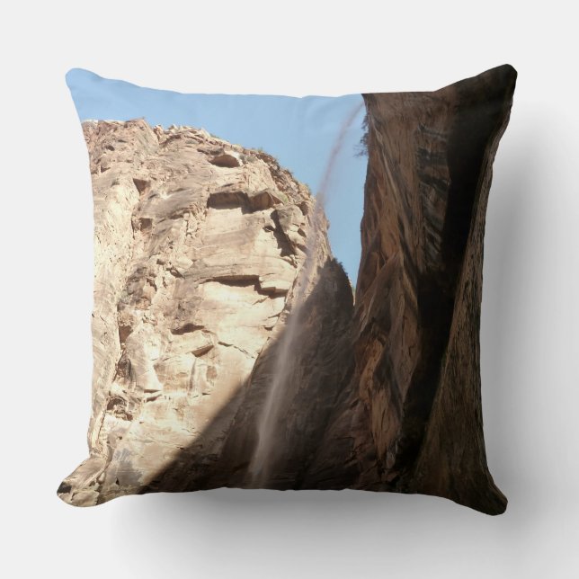 Zion's weinender Felsen im Zion-Nationalpark Kissen (Vorderseite)
