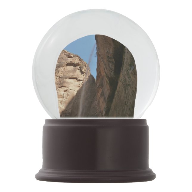 Zion's weinender Felsen im Zion-Nationalpark Schneekugel (Vorderseite)